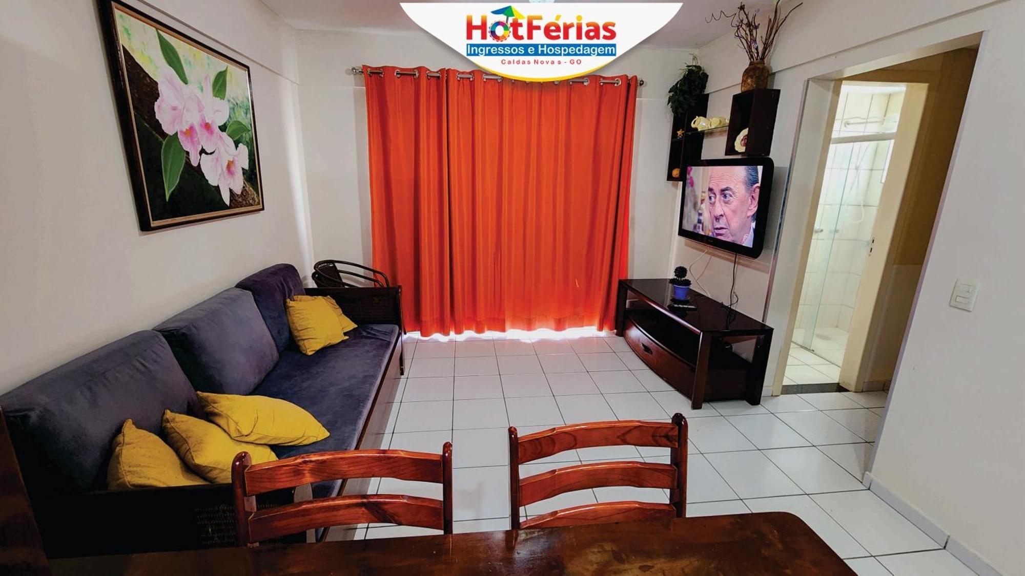 Flat Paradise, Piscinas Termais, Proximo Ao Centro - Hotferias Caldas Novas Exterior photo