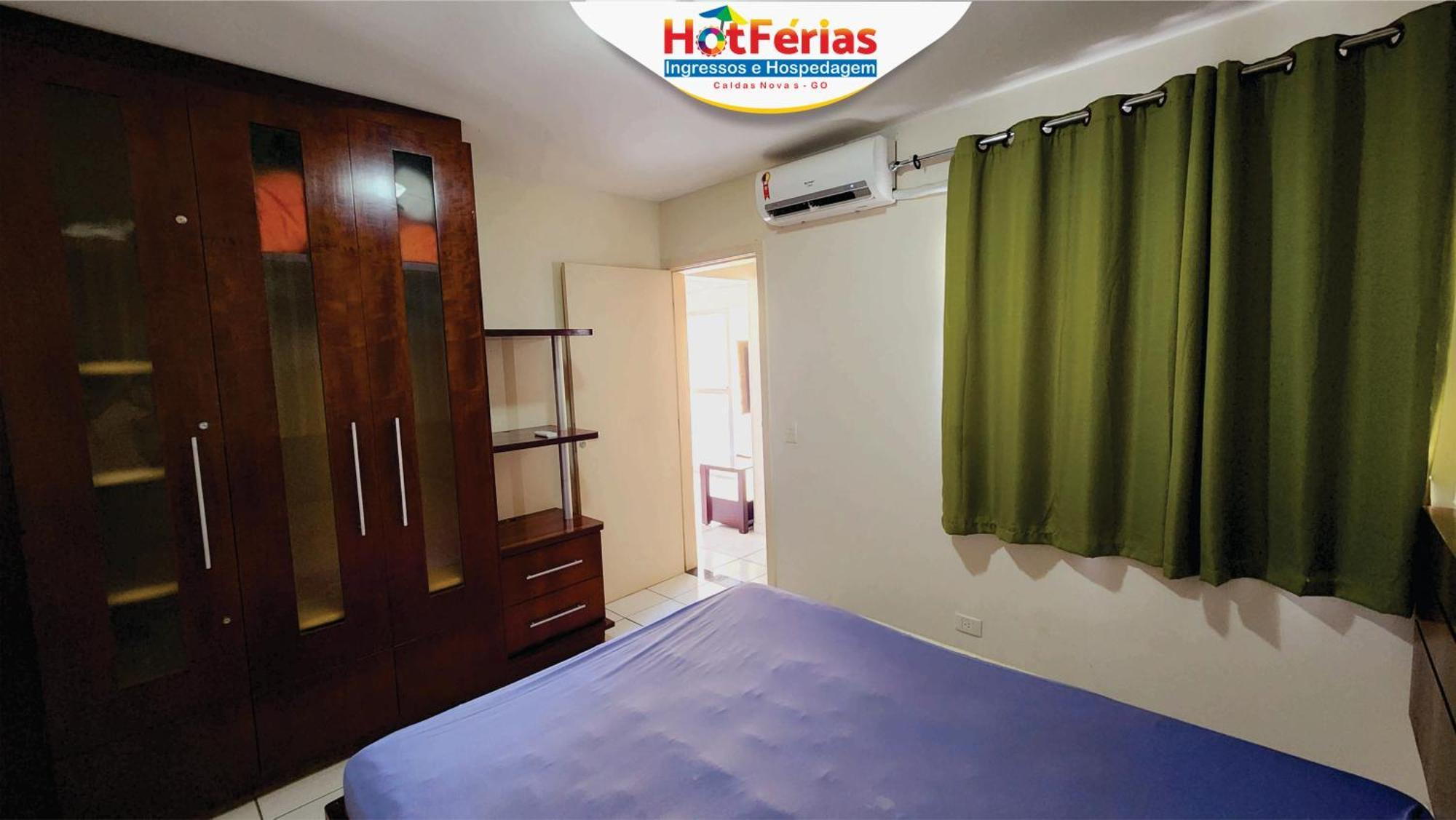 Flat Paradise, Piscinas Termais, Proximo Ao Centro - Hotferias Caldas Novas Exterior photo